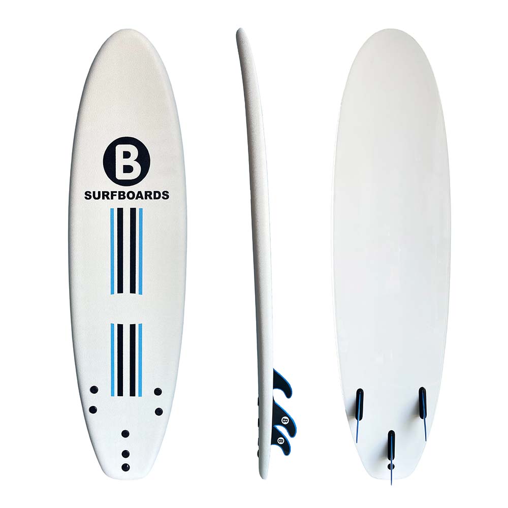 White B Softboard 6'6"