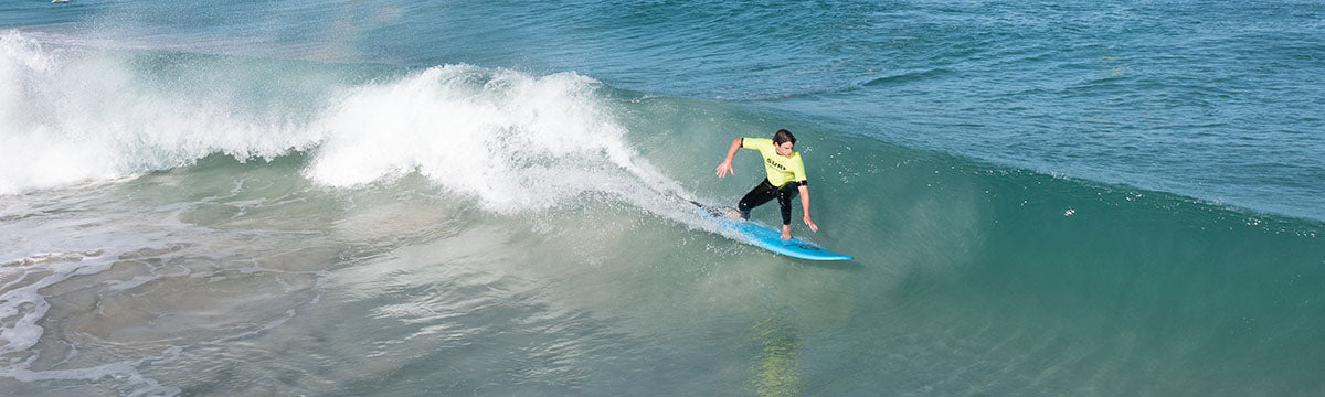 B Softboards will help you catch any wave from knee high to well over head.