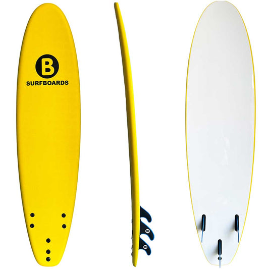 Yellow 7'6" B Softboard