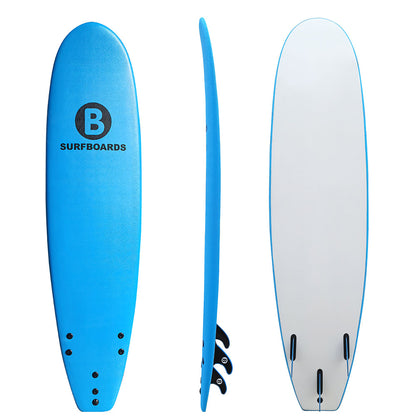 7’2 B SOFT BOARD Blue