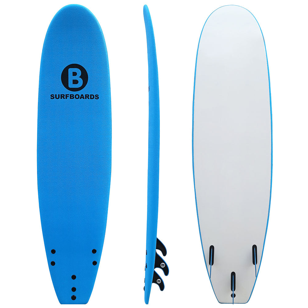 7’6 B SOFT BOARD Blue