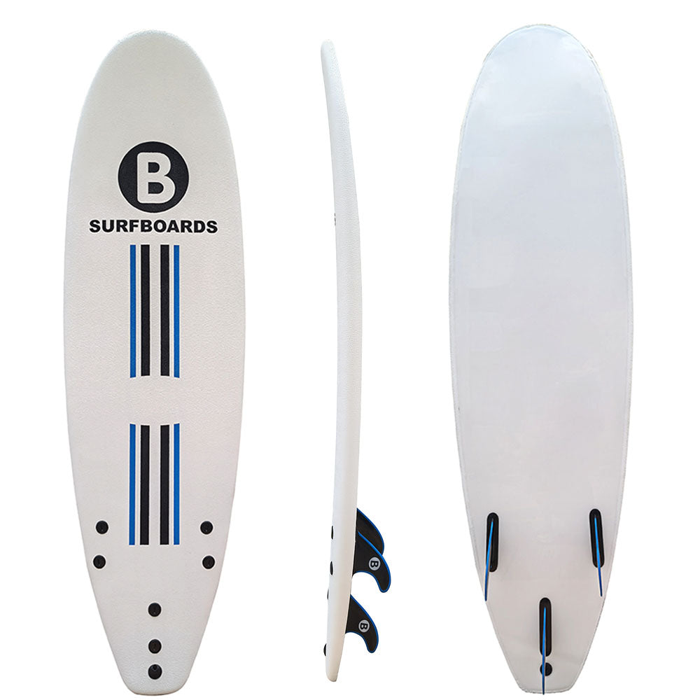 6’2 B SOFT BOARD HP FINS